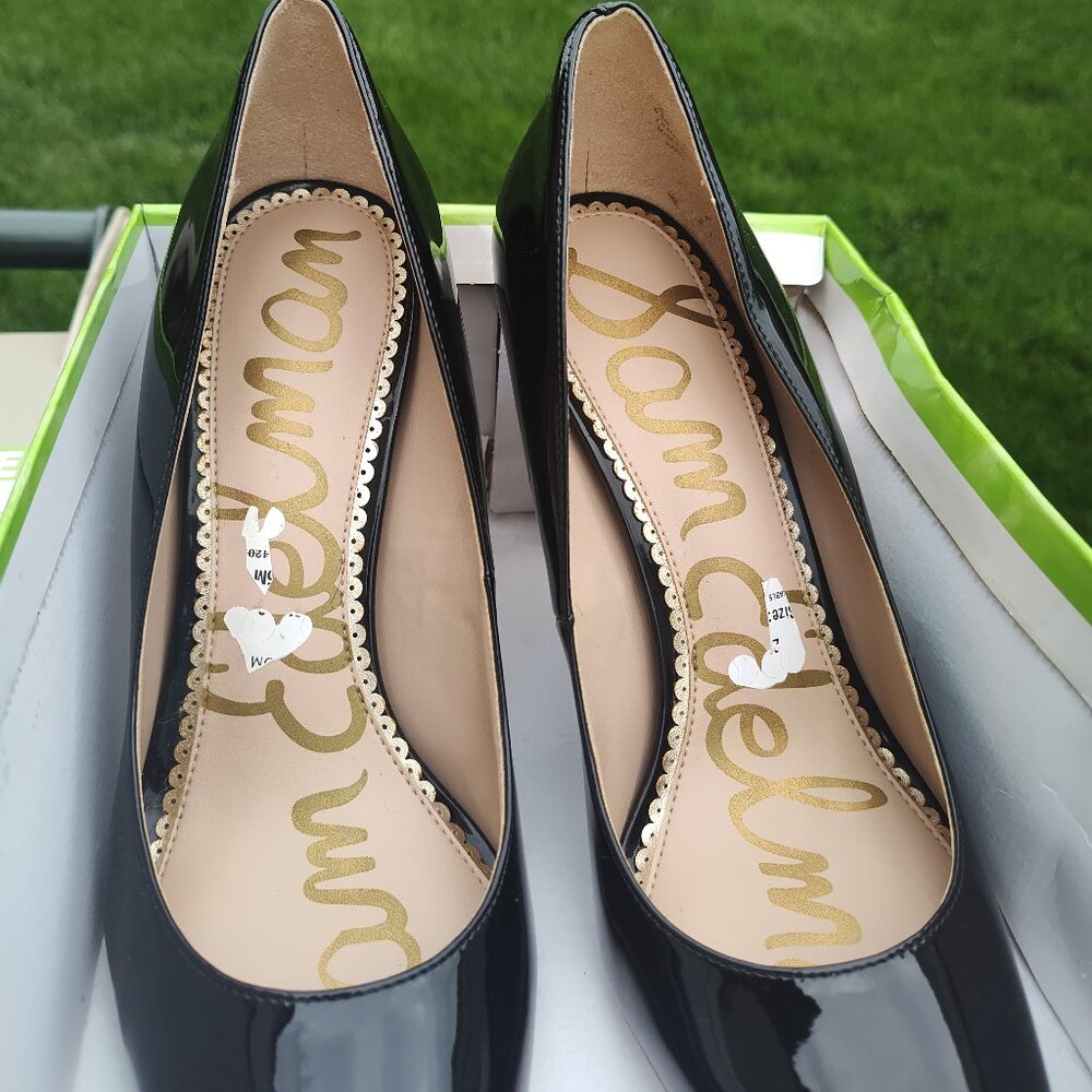 Sam Edelman Hazel $150 Black Patent Leather Pumps - Make me an offer!